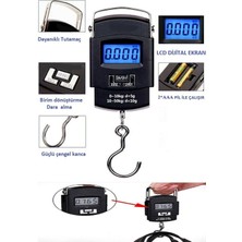 Zenvia Elektronik Dijital El Kantarı 50 kg Terazi Tartı 10 gr Hassasiyet