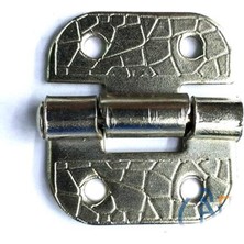 Zenvia Stoplu Menteşe - 30X33MM, Nikel, 100 Adet