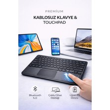 Touchpadli Kablosuz Klavye Sessiz Tuş ve Ultra Ince Tasarım