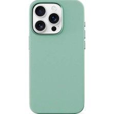 Epico iPhone 16 Pro Mag+ Silikon Kılıf Pastel Mint