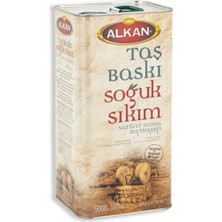 Alkan Taş Baskı Naturel Sızma Zeytinyağı 5 lt