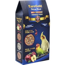 EuroGold Deluxe Blend Gerçek Elmalı Premium Paraket Yemi 1 Kg