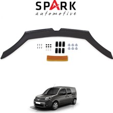 Spark Oto Aksesuar Renault Kangoo 2014-2021 Yıl Aralığı Uyumlu Kaput Rüzgarlığı 3mm