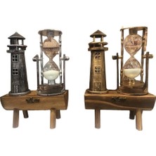Zenvia Dekoratif Deniz Feneri Kum Saati