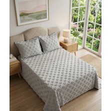 D'niss Home Ponpon Desen Yatak Örtüsü 3 Parça