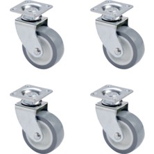 Zenvia Furç Tablalı Bilyalı Teker - 20X50 - Beyaz/gri HKS181 - 4 Adet