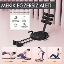 Relaxus Çok Fonksiyonlu Mekik Aleti Ev Kol Üst Vücut Karın ve Core Egzersiz Cihazı Pilates Çorabı Hediye