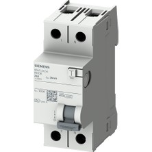 Siemens 5SV5612-6 A Tipi Monofaze Kaçak Akım Rölesi 300MA 25A 230V 1 Faz+N 2X25 300MA