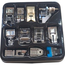 Albertos Ev Tipi Aile Dikiş Makinesi 11 Adetli Ayak Seti Tüm Modellerle Uyumlu Çok Amaçlı Set