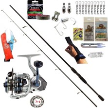 Oslo Okuma Safyre 4000 240CM 20-40GR Remixon Double Black Kıyı Spin Olta Takımı Seti