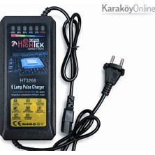 60V 24AH Elektrikli Bisiklet Şarj Aleti E-Bike Hızlı Şarj Cihazı LED Göstergeli