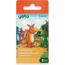 Yoto - Zog ve Arkadaşları 6lı Koleksiyonu Ingilizce Sesli Kart