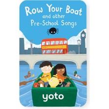 Yoto - Kürek Çek Tekneni + Diğer Okul Öncesi Şarkıları Ingilizce Sesli Kart