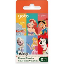 Yoto - Disney Klasikleri 6lı Koleksiyonu Ingilizce Sesli Kart