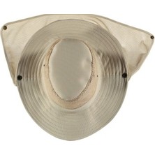 morstore Fileli Ense Korumalı Fötr Şapka(Arka Kısmı Fileli )