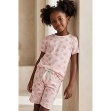 Bony Socks Karpuz Desenli Çocuk Şortlu Pijama Takımı