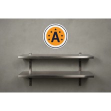 2 Katlı Duvar Rafı 190*30*30