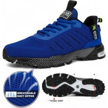 AGM Baasploa Erkek Koşu Ayakkabısı, Kaymaz, Nefes Alabilir Atletik Spor Ayakkabı, Erkek Yürüyüş Ayakkabısı