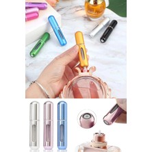 Tonkut Doldurulabilir Cep Parfüm Şişesi 5 ml Taşınabilir Mini Atomizer Çanta Içi Seyahat Şişesi 1 Adet