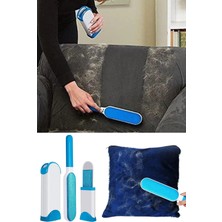 Tonkut Tüy Toz Temizleyici Fırça Seti 2li Kedi Köpek Tüyü Toplayıcı Kil Tiftik Temizleme Fırça Seti