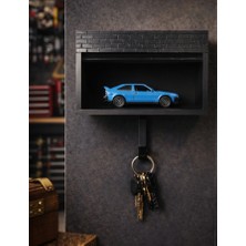 Boyahane Garaj Tasarımlı Anahtarlık Araba Meraklılarına Özel Hotwheels Anahtarlık - Araba Dahil Değildir