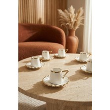 Acar Briar 6 Kişilik Kahve Fincan Takımı - 90 ml