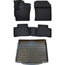 Bmw X1 (F48) 2015-2022 Uyumlu 4d Premium Paspas ve Bagaj Havuzu Seti Bizymo