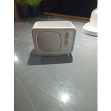 Velmor Candle Geçmişe Yolculuk Nostaljik Tv Tasarım Saksı % Obje