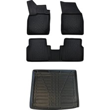 Bmw 2 Serisi Active Tourer (F45) 2014-2020 Uyumlu 4d Premium Paspas ve Bagaj Havuzu Seti Bizymo