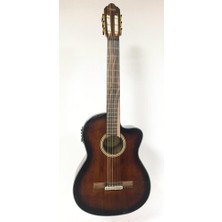 Valencia VC564CEBSB Elektro Klasik Gitar Cutaway 4/4 Kahve Sunburst