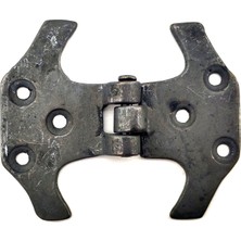 Zenvia Antika Tarz Dekoratif Pirinç Fit Menteşe - 67 Mm, Oksit