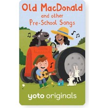Yoto - Old Macdonald ve Diğer Okul Öncesi Şarkıları Ingilizce Sesli Kart