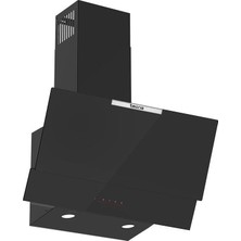 Tecna Da 651ES 60 cm Siyah Dokunmatik Cam Davlumbaz