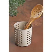 Bev Kitchen Plastik Delikli Dik Kaşıklık & Tezgah Üstü Düzenleyici & Servis Standı