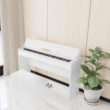 Cremonia 58817 Wh Piyano Taburesi (Beyaz)