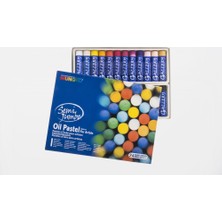 Mungyo Jumbo Yağlı Pastel Boya 24 Lü Mopsj-24 Renkli Sanatsal Malzeme Seti