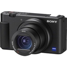 Sony Zv-1 Vlog Dijital Fotoğraf Makinesi 20.1 MP CMOS Sensörlü ZEISS Lens ile Siyah