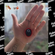 Ralen Ralne Squid Game Daire Sembollü Clicker Anahtarlık – 3D Baskı Stres Giderici Butonlu Oyuncak Anahtarlık (Circle Mask)