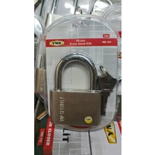 CTR Ticaret Ymk 70 mm Krom Asma Kilit - Paslanmaya Dayanıklı Büyük Boy - YMK-1470 Profesyonel Seri