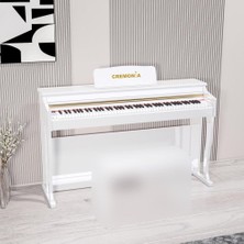 Cremonia 58808 Wh Dijital Piyano – Beyaz, 88 Tuş