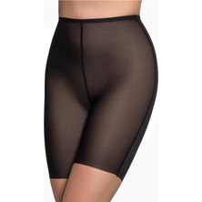 Wo&gi WG-207 Ince Tül Mükemmel Toparlayıcı Silikonlu Yüksek Bel Paçalı Korse