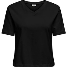 Jdy Jdyrex % 100 Pamuk Regular Fit V Yaka T Shirt Bayan T Shirt 15352294