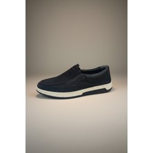 Modayak Ata Siyah Poli Taban M190 Hakiki Deri Günlük Erkek Ayakkabı