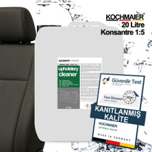 Kochmaier Döşeme Deri Alkantara Kumaş Koltuk Tavan Temizleyici Leke Çıkarıcı Konsantre 1:5 20 Litre / kg