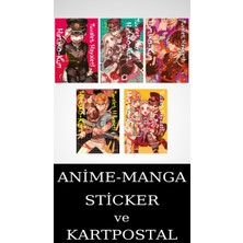 Gerekli Şeyler Yayıncılık Tuvalet Hayaleti Hanako-Kun 1-2-3-4-5 Manga Seti (5 Kitap) / Anime-Manga Sticker ve Kartpostal Hediyeli