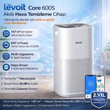 Levoit Core  Pro Akıllı Hava Temizleme CIHAZI-600S+ Xiaomi Akıllı Baskül Hediye