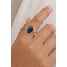 Feyz Tasarım Feyz Lacivert Işık Yüzük