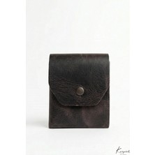 Hakiki Crazy Deri Cüzdan Yüksek Nakit Kapasiteli