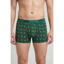 Belinoplus  Desenli Erkek Boxer- Carrot Charm