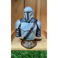 Panda Hediyelik The Mandalorian Büst Dekoratif Hediyelik Biblo Karışık